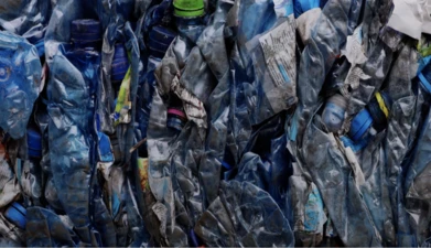 TRash image - plastic bottles